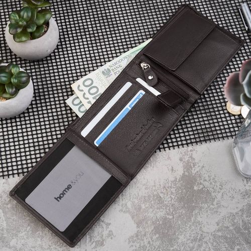 portfel męski skórzany z ochroną rfid paolo peruzzi t-48-br na Arena.pl