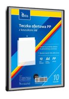 teczka ofert.pp z 10 koszul. a4 czarna a`1