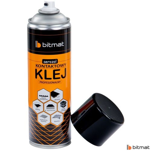 KLEJ SPRAY FILCU MAT PIANEK GĄBEK WYGŁUSZAJĄCYCH montażowy łatwa aplikacja na Arena.pl