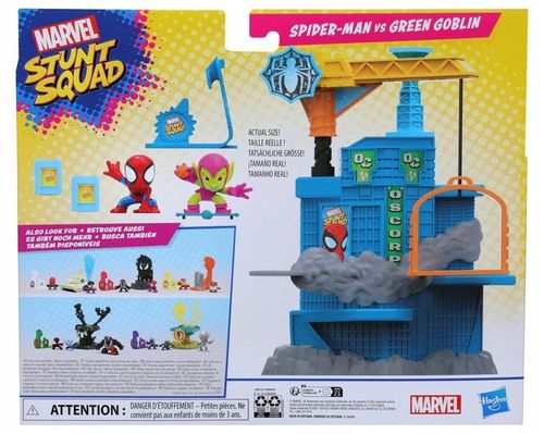MARVEL STUNT SQUAD Spider-man i Green Goblin F7062 na Arena.pl