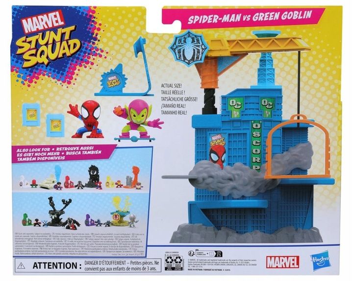 MARVEL STUNT SQUAD Spider-man i Green Goblin F7062 zdjęcie 3
