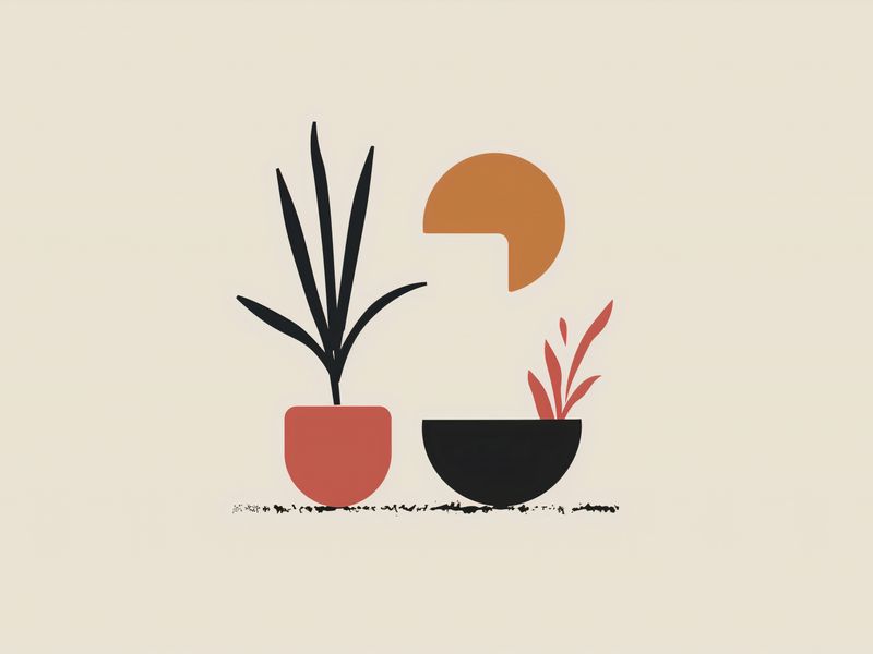 Plakat 80x60cm Domowy Ogród zdjęcie 1