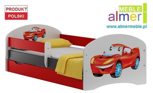 zestaw mebli dla dzieci B SUPER CAR z łóżkiem do pokoju dziecka na Arena.pl