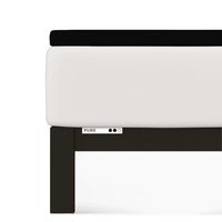 Prześcieradło Topper Schlafgut 180 x 200cm-200 x 220cm Off Black 799