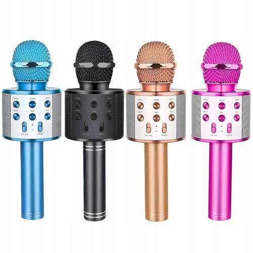MIKROFON DLA DZIECI BEZPRZEWODOWY BLUETOOTH Z GŁOŚNIKIEM KARAOKE NA PREZENT na Arena.pl