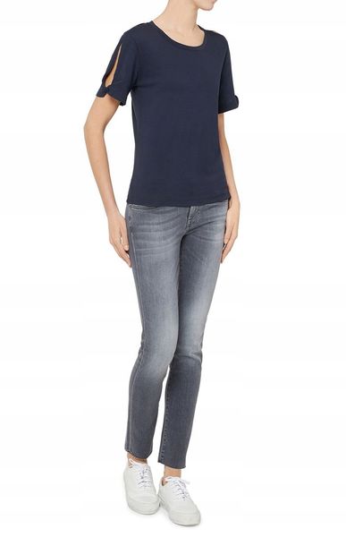 7 FOR ALL MANKIND Jersey T-shirt L zdjęcie 3
