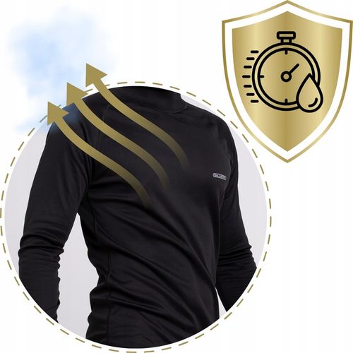 BLUZKA TERMICZNA KOSZULKA BLUZA ODZIEŻ TERMOAKTYWNA BIELIZNA TERMO L na Arena.pl