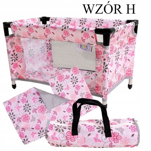 Doris ŁÓŻECZKO DLA LALEK KOJEC + POŚCIEL + TORBA na Arena.pl