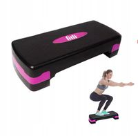 STEP do ĆWICZEŃ FITNESS AEROBIKU 2 STOPNIE Trener Równowagi STOPIEŃ PODEST