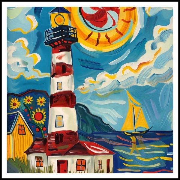 Plakat 100x100cm Żywa Przystań zdjęcie 3