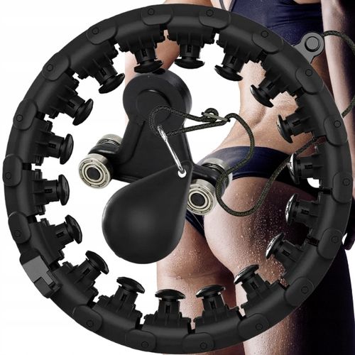 HULA HOP ODCHUDZAJĄCE Z OBCIĄŻENIEM OBCIĄŻNIKIEM SMART WYPUSTAKAMI HULAHOP na Arena.pl