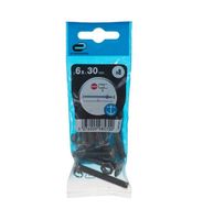 Śruba 6 x 30mm metryczny skok gwintu 8 szt. łeb kulisty fra