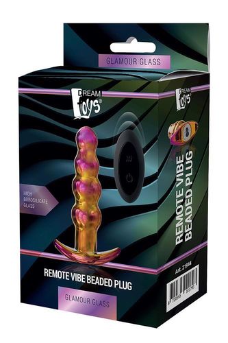 Glamour Glass Remote Vibe Beaded Plug na Arena.pl