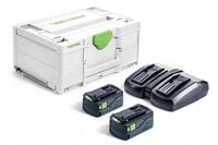 ZESTAW ENERGII SYS 18V 2X5.0/TCL 6 DUO. 577707 FESTOOL