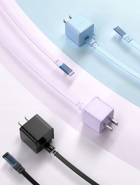 mcdodo kabel kątowy usb lightning płaski 36w do iphone 13 14 zdjęcie 8