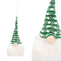 skrzat świecący do powieszenia na choinkę święta gnom świąteczny jumihome