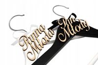 Wieszaki ślubne Panna Młoda Pan Młody