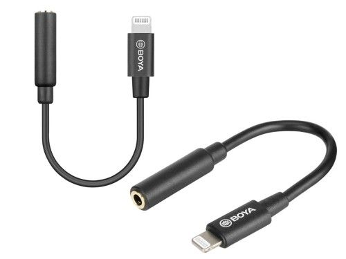 Adapter do mikrofonu Boya BY-K3 Lightning na 3.5mm na Arena.pl