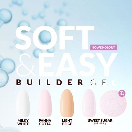 Claresa żel budujący Soft&Easy gel light beige 45g na Arena.pl