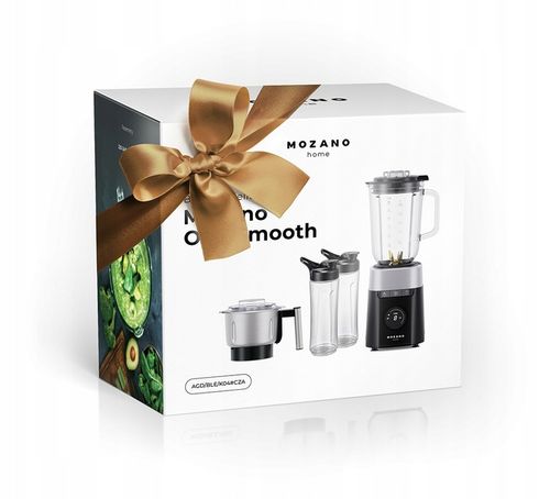 BLENDER KIELICHOWY SZKLANY MŁYNEK 2 BIDONY MOCNY 2700W TURBO 2,2L na Arena.pl