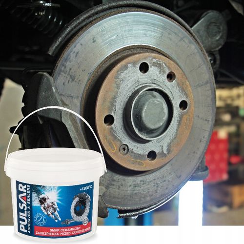 SMAR CERAMICZNY DO HAMULCÓW ŚRUB PULSAR WIADERKO PRZECIWZAPIECZENIOWY 450 g na Arena.pl