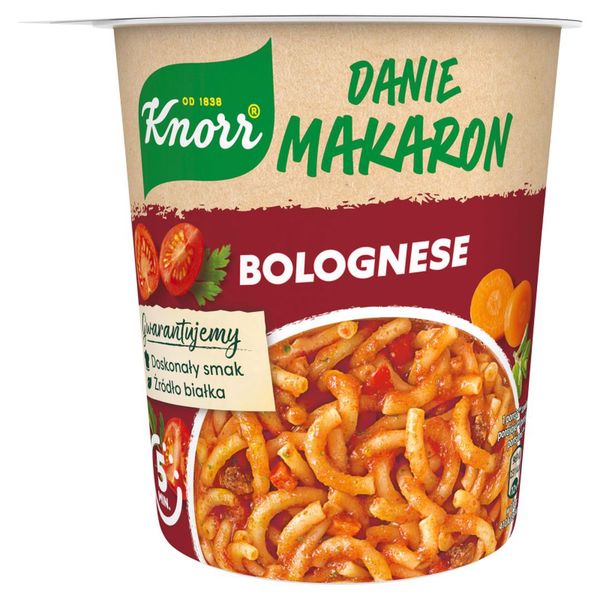 Knorr Danie makaron Bolognese 60 g zdjęcie 1