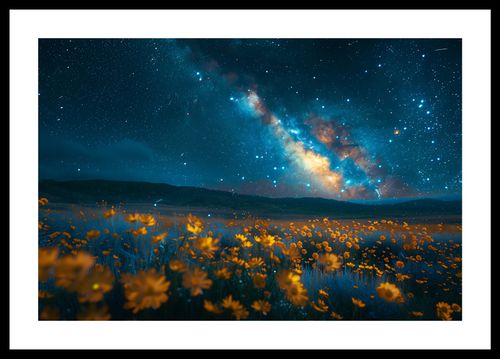 Plakat 45x30cm Nocne Niebiosa na Arena.pl