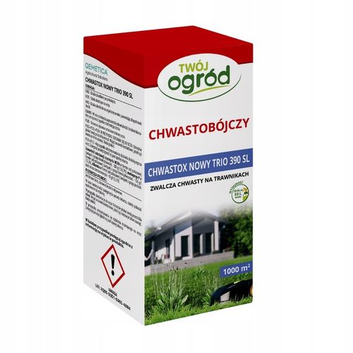 CHWASTOX NOWY TRIO 390 SL 200ml ŚRODEK CHWASTOBÓJCZY NA CHWASTY W na Arena.pl