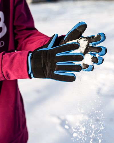 Rękawiczki Do Ekranów Dotykowych Narciarskie Na Zimę M Niebieskie na Arena.pl