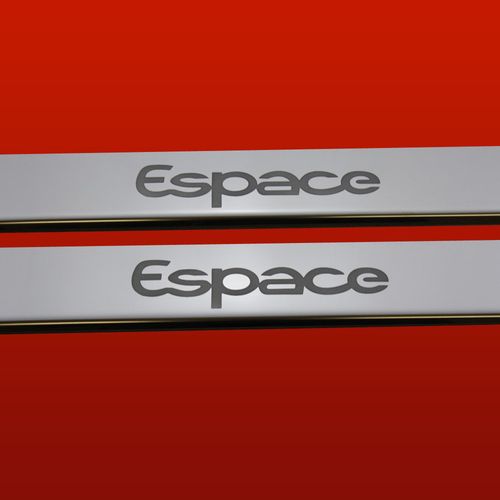 Listwa progowa RENAULT ESPACE MK4 Stal nierdzewna 304 połysk 2szt na Arena.pl