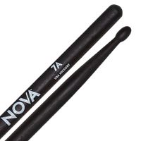 Pałki pałeczki perkusyjne Hikora Czarne Vic Firth Nova 7A Black