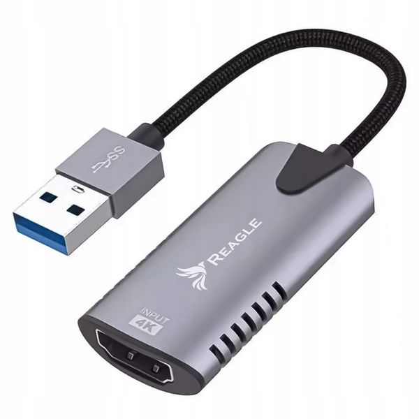 Grabber Nagrywarka Obrazu PC HDMI 4K USB OBS zdjęcie 1