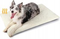 Legowisko dla psa kota 91x58 cm wodoodporne, grzewcze, pluszowe