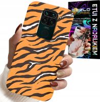 ETUI DO XIAOMI NOTE 9 - PLECKI W TYGRYSIE PASKI POKROWIEC +SZKŁO