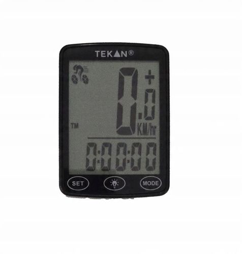 BEZPRZEWODOWY LICZNIK ROWEROWY PRĘDKOŚCIOMIERZ PODŚWIETLENIE DO ROWERU na Arena.pl