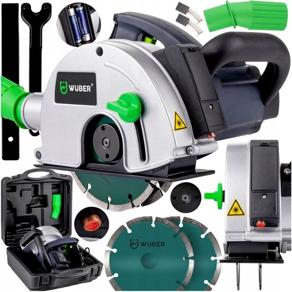 Bruzdownica Wuber WR-WC-3100L 3100 W + LAMPKA NA GŁOWĘ GRATIS zdjęcie 6