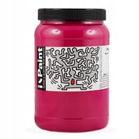 2 x FARBA AKRYLOWA artystyczna różowa fuksja Renesans IPAINT 500ml 7 MAGENT