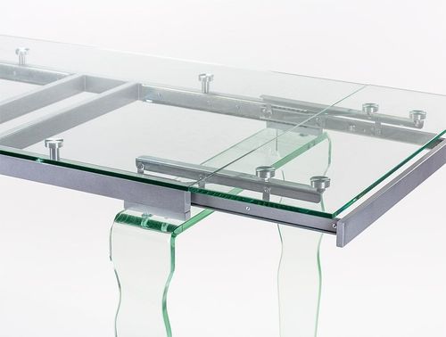Stół szklany VENDOME CLEAR 140/200 na Arena.pl