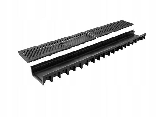 Odwodnienie liniowe ForU30 B125 Poliamid, metr, H=55mm na Arena.pl