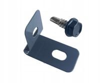 ZAWIJKA GRAFIT UCHWYT OBEJMA MOCOWANIE DO PANELI RAL7016- 100 szt + wkręty