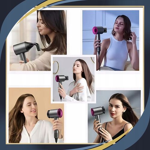 Suszarka Do Włosów Z DYFUZOREM Prezent Cicha Jonizacją Końcówki 5w1 na Arena.pl