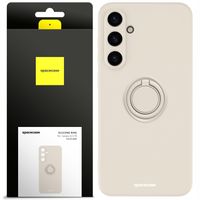 ETUI MATOWE DO GALAXY S23 FE SPACECASE SILICONE RING SILIKONOWE + SZKŁO