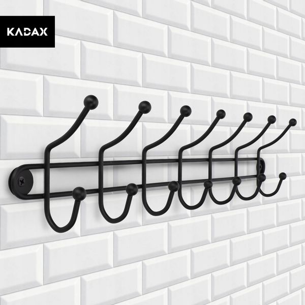 Wieszak Ścienny Na Ubrania Uchwyt 3 + 7 Haczyków zdjęcie 10