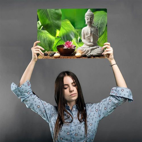 Obraz na metalu, Budda 4 70x50 na Arena.pl
