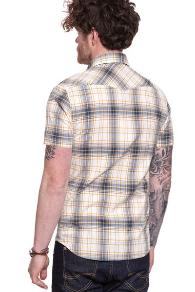 LEE SS WESTERN BRIGHT WHITE L640DKLJ M zdjęcie 2