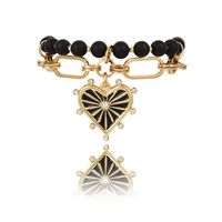 bransoletka z sercem z kolekcji bella (b23/zwe/48/2au)