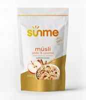 MUSLI 1kg Płatki Owsiane, Siemię, Jagody Goji, Jabłko, Cynamon Jakoś