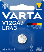 Bateria pastylkowa alkaliczna 1,5V VARTA V12GA/LR43 1 szt.