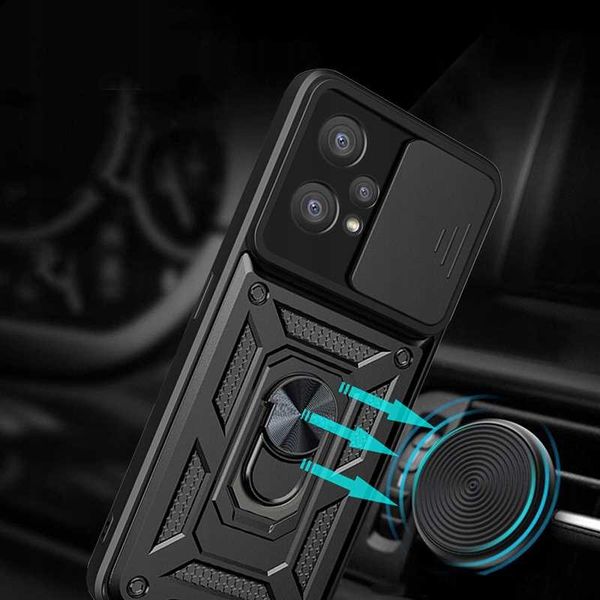 Spacecase Camring Realme 9/9 Pro+ Black zdjęcie 2