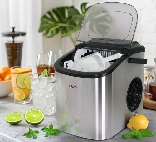 Kostkarka do lodu HEVA HIX 12kg domowa cicha maszyna ekspresowy lód na Arena.pl